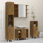 vidaXL Badschrank Räuchereiche 30x30x179 cm Holzwerkstoff vidaXL Badschrank Räuchereiche 30x30x179 cm Holzwerkstoff