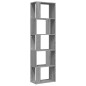 vidaXL Bücherregal Grau Sonoma 45x24x160 cm Holzwerkstoff vidaXL Bücherregal Grau Sonoma 45x24x160 cm Holzwerkstoff
