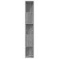 vidaXL Bücherregal Grau Sonoma 45x24x160 cm Holzwerkstoff vidaXL Bücherregal Grau Sonoma 45x24x160 cm Holzwerkstoff