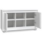 vidaXL Sideboard Weiß 102x35x60 cm Holzwerkstoff vidaXL Sideboard Weiß 102x35x60 cm Holzwerkstoff