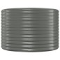 vidaXL Hochbeet Pulverbeschichteter Stahl 100x100x68 cm Grau vidaXL Hochbeet Pulverbeschichteter Stahl 100x100x68 cm Grau