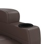 vidaXL Massagesessel mit Aufstehhilfe Braun Kunstleder vidaXL Massagesessel mit Aufstehhilfe Braun Kunstleder
