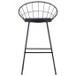 vidaXL Barhocker 2 Stk. Schwarz Kunstleder vidaXL Barhocker 2 Stk. Schwarz Kunstleder