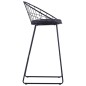 vidaXL Barhocker 2 Stk. Schwarz Kunstleder vidaXL Barhocker 2 Stk. Schwarz Kunstleder