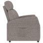 vidaXL Relaxsessel Taupe Stoff vidaXL Relaxsessel Taupe Stoff