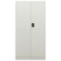 vidaXL Schließfachschrank Hellgrau 90x40x180 cm Stahl vidaXL Schließfachschrank Hellgrau 90x40x180 cm Stahl