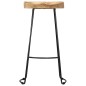 vidaXL Gavin Barhocker 2 Stk. Massivholz Mango vidaXL Gavin Barhocker 2 Stk. Massivholz Mango