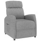 vidaXL Relaxsessel Hellgrau Stoff vidaXL Relaxsessel Hellgrau Stoff