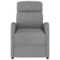 vidaXL Relaxsessel Hellgrau Stoff vidaXL Relaxsessel Hellgrau Stoff