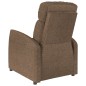 vidaXL Relaxsessel Braun Stoff vidaXL Relaxsessel Braun Stoff