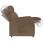 vidaXL Relaxsessel Braun Stoff vidaXL Relaxsessel Braun Stoff