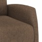 vidaXL Relaxsessel Braun Stoff vidaXL Relaxsessel Braun Stoff
