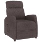 vidaXL Relaxsessel Dunkelbraun Stoff vidaXL Relaxsessel Dunkelbraun Stoff