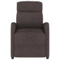 vidaXL Relaxsessel Dunkelbraun Stoff vidaXL Relaxsessel Dunkelbraun Stoff