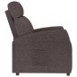vidaXL Relaxsessel Dunkelbraun Stoff vidaXL Relaxsessel Dunkelbraun Stoff