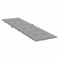 vidaXL Liegestuhl-Auflage Grau (75+105)x50x3 cm vidaXL Liegestuhl-Auflage Grau (75+105)x50x3 cm