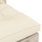 vidaXL Outdoor-Mittelsofa Paletten mit Kissen Kiefernholz vidaXL Outdoor-Mittelsofa Paletten mit Kissen Kiefernholz