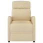 vidaXL Relaxsessel Creme Stoff vidaXL Relaxsessel Creme Stoff