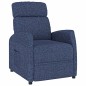 vidaXL Relaxsessel Blau Stoff vidaXL Relaxsessel Blau Stoff