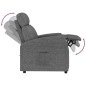 vidaXL Relaxsessel Dunkelgrau Stoff vidaXL Relaxsessel Dunkelgrau Stoff