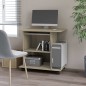 vidaXL Schreibtisch Sonoma-Eiche 80x50x75 cm Holzwerkstoff vidaXL Schreibtisch Sonoma-Eiche 80x50x75 cm Holzwerkstoff