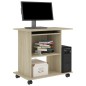 vidaXL Schreibtisch Sonoma-Eiche 80x50x75 cm Holzwerkstoff vidaXL Schreibtisch Sonoma-Eiche 80x50x75 cm Holzwerkstoff