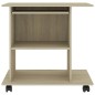 vidaXL Schreibtisch Sonoma-Eiche 80x50x75 cm Holzwerkstoff vidaXL Schreibtisch Sonoma-Eiche 80x50x75 cm Holzwerkstoff