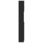 vidaXL Badezimmerschrank Schwarz 32x25,5x190 cm Holzwerkstoff vidaXL Badezimmerschrank Schwarz 32x25,5x190 cm Holzwerkstoff