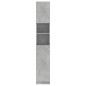 vidaXL Badezimmerschrank Betongrau 32x25,5x190 cm Holzwerkstoff vidaXL Badezimmerschrank Betongrau 32x25,5x190 cm Holzwerkstoff