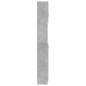 vidaXL Badezimmerschrank Betongrau 32x25,5x190 cm Holzwerkstoff vidaXL Badezimmerschrank Betongrau 32x25,5x190 cm Holzwerkstoff