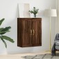 vidaXL Wandschrank Braun Eichen-Optik 69,5x34x90 cm Holzwerkstoff vidaXL Wandschrank Braun Eichen-Optik 69,5x34x90 cm Holzwerkstoff