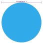 vidaXL Poolabdeckung Blau 527 cm PE vidaXL Poolabdeckung Blau 527 cm PE