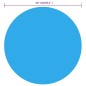 vidaXL Poolabdeckung Blau 417 cm PE vidaXL Poolabdeckung Blau 417 cm PE