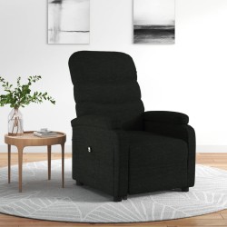 vidaXL Aufstehsessel Schwarz Stoff