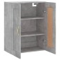 vidaXL Wandschrank Betongrau 69,5x34x90 cm Holzwerkstoff vidaXL Wandschrank Betongrau 69,5x34x90 cm Holzwerkstoff