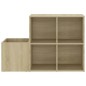 vidaXL Flur-Schuhschrank Sonoma Eiche 105x35,5x70 cm Holzwerkstoff vidaXL Flur-Schuhschrank Sonoma Eiche 105x35,5x70 cm Holzwerkstoff