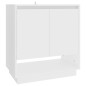 vidaXL Sideboard Weiß 70x41x75 cm Holzwerkstoff vidaXL Sideboard Weiß 70x41x75 cm Holzwerkstoff