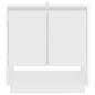 vidaXL Sideboard Weiß 70x41x75 cm Holzwerkstoff vidaXL Sideboard Weiß 70x41x75 cm Holzwerkstoff