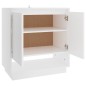 vidaXL Sideboard Weiß 70x41x75 cm Holzwerkstoff vidaXL Sideboard Weiß 70x41x75 cm Holzwerkstoff
