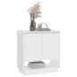 vidaXL Sideboard Weiß 70x41x75 cm Holzwerkstoff vidaXL Sideboard Weiß 70x41x75 cm Holzwerkstoff
