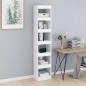 vidaXL Bücherregal/Raumteiler Weiß 40x30x198 cm vidaXL Bücherregal/Raumteiler Weiß 40x30x198 cm