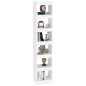 vidaXL Bücherregal/Raumteiler Weiß 40x30x198 cm vidaXL Bücherregal/Raumteiler Weiß 40x30x198 cm
