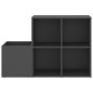 vidaXL Flur-Schuhschrank Grau 105x35,5x70 cm Holzwerkstoff vidaXL Flur-Schuhschrank Grau 105x35,5x70 cm Holzwerkstoff