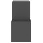 vidaXL Flur-Schuhschrank Grau 105x35,5x70 cm Holzwerkstoff vidaXL Flur-Schuhschrank Grau 105x35,5x70 cm Holzwerkstoff