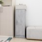 vidaXL Schuhschrank Betongrau 32x35x92 cm Holzwerkstoff vidaXL Schuhschrank Betongrau 32x35x92 cm Holzwerkstoff