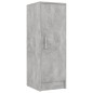 vidaXL Schuhschrank Betongrau 32x35x92 cm Holzwerkstoff vidaXL Schuhschrank Betongrau 32x35x92 cm Holzwerkstoff