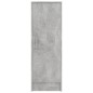 vidaXL Schuhschrank Betongrau 32x35x92 cm Holzwerkstoff vidaXL Schuhschrank Betongrau 32x35x92 cm Holzwerkstoff