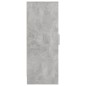 vidaXL Schuhschrank Betongrau 32x35x92 cm Holzwerkstoff vidaXL Schuhschrank Betongrau 32x35x92 cm Holzwerkstoff