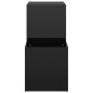 vidaXL Flur-Schuhschrank Hochglanz-Schwarz 105x35,5x70cm Holzwerkstoff vidaXL Flur-Schuhschrank Hochglanz-Schwarz 105x35,5x70cm Holzwerkstoff