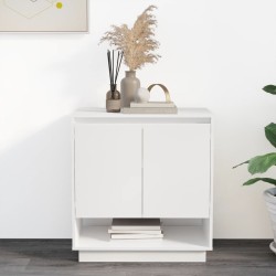 vidaXL Sideboard Hochglanz-Weiß 70x41x75 cm Holzwerkstoff